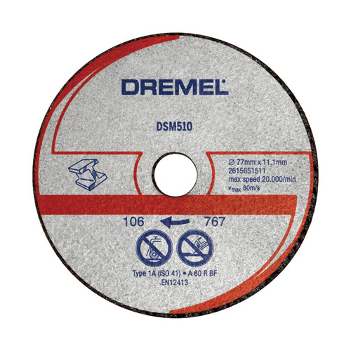 드레멜 휠 DSM510C (금속절단휠) 3개입
