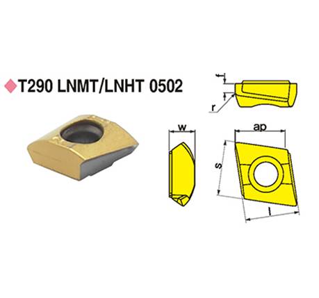밀링인서트-T290 LNMT050204TR IC830