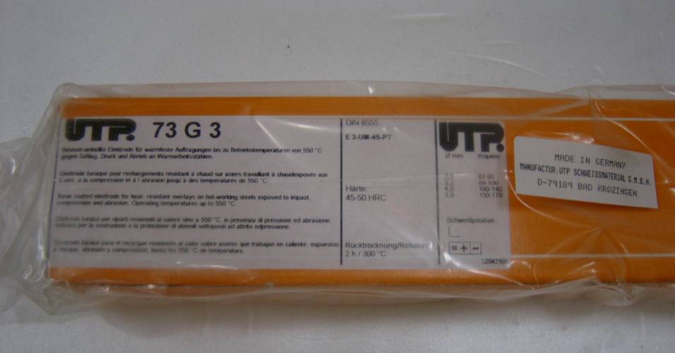 표면경화육성봉-UTP73G3 (3.2mm)