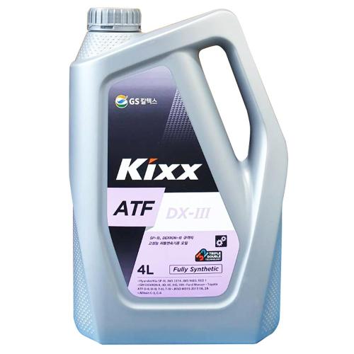 기어오일(자동)-Kixx ATF DX-Ⅲ_4/4L(덱스론)