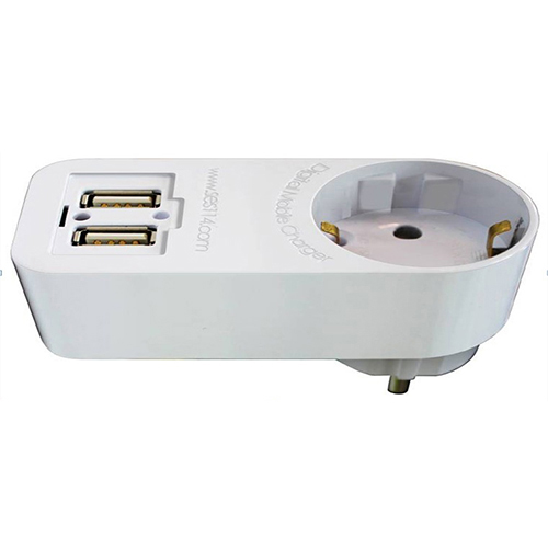 멀티콘센트-USB 2A+1구/일반 (HJUT-1)