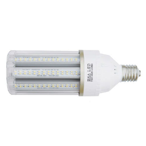 LED 보안등-40W (E26) 옥수수콘벌브-투명카바