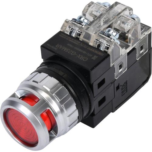 LED조광용 푸시버튼스위치-CRX-G25MD(R)