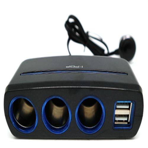 멀티소켓-아이팝 블루라인 듀얼 USB소켓 (3구)