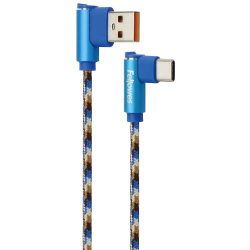 충전케이블-10115/직각형 USB A-C(블루)