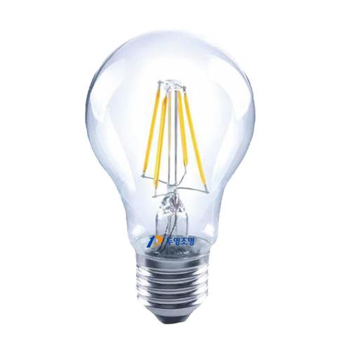 LED램프-에디슨램프-A60/4W-L 전구색 투명