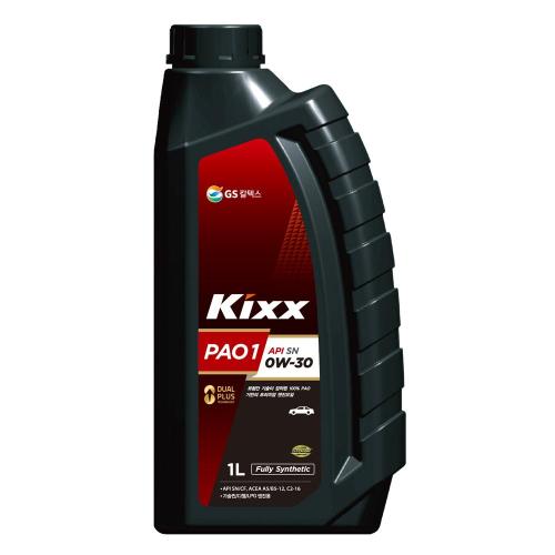 합성 엔진오일-Kixx PAO 1 SN 0W-30 / 1L (가솔린/디젤/LPG)
