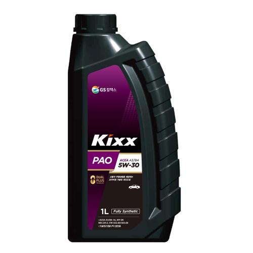 합성 엔진오일-Kixx PAO 5W-30 / 1L(승용디젤/가솔린/LPG)
